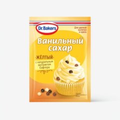 Ванильный сахар Dr.Oetker (Dr. Bakers) Жёлтый 8 г 