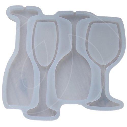 Молд силиконовый "Бокалы" 1229