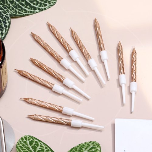 Свечи декоративные Медные 10 шт 2919668