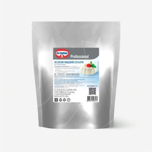 Желатин пищевой гранулированный 220 bloom Dr.Oetker (Dr. Bakers) Professional 500 г 1-84-001229, 1-84-005629