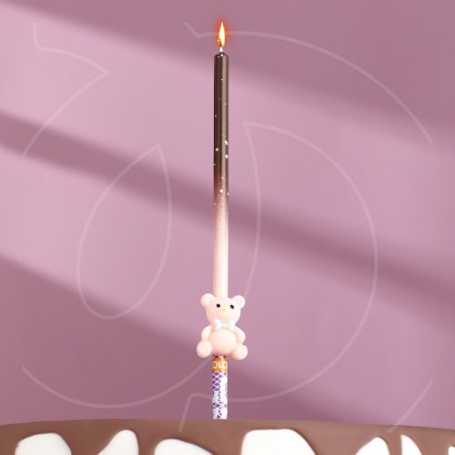 Свеча декоративная "Мишка" 14,5 см 7003976