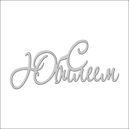 Топпер декоративный акриловый "С Юбилеем" Серебро 11х5 см ТСК02