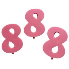 Молд силиконовый для леденцов "Восьмёрки" 3 шт 1357