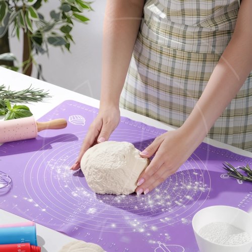 Коврик силиконовый с разметкой 50х40 см 1000350, 9814001