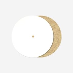 Подложка под торт с отверстием ЛХДФ Белая 3 мм 30 см 