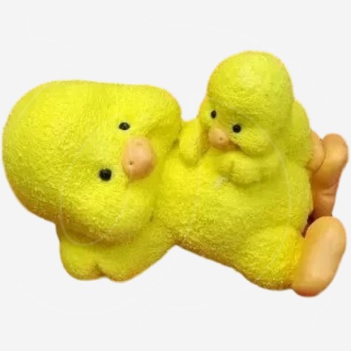 Форма силиконовая "Цыплята лежат" 03929