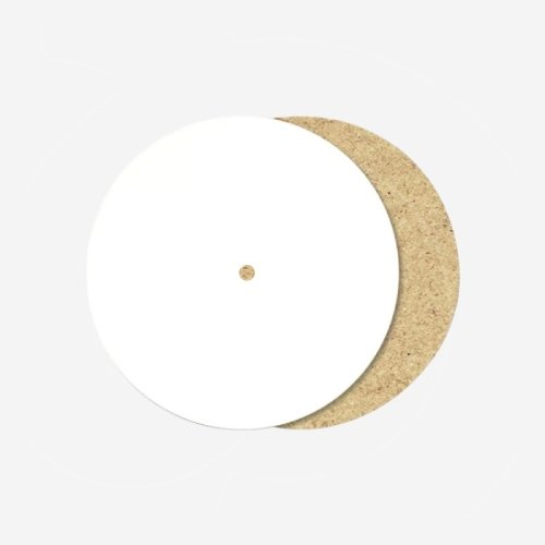 Подложка под торт с отверстием ЛХДФ Белая 3 мм 28 см 